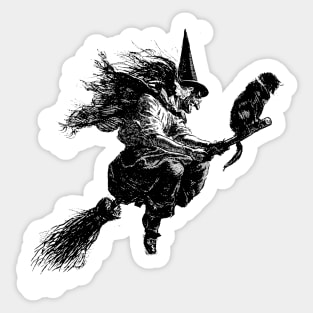 THE OLD WITCH Sticker